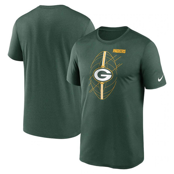 Men's Green Bay Packers Green Legend Icon Performance T-Shirt
